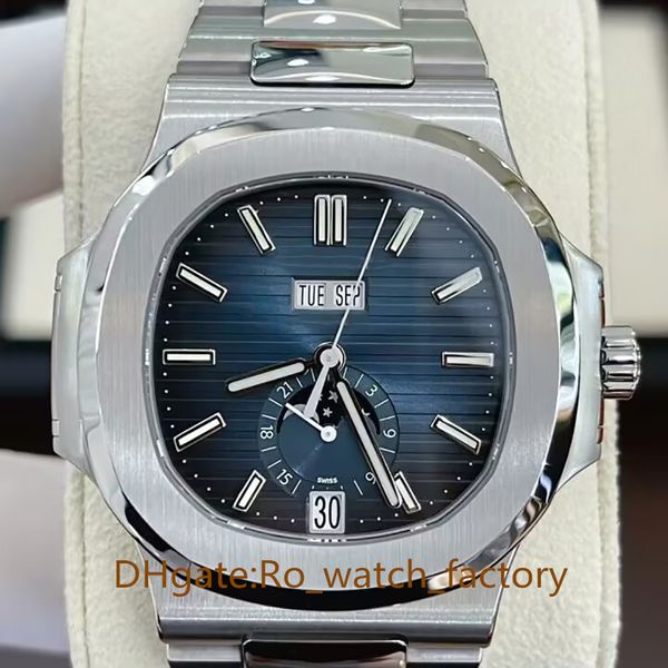 men watch 5726/1a 40mm automatic mechanical dorsal translucency sapphire crystal stainless steel waterproof mens watch, Slivery;brown
men watch 5726/1a 40mm automatic mechanical dorsal translucency sapphire crystal stainless steel waterproof mens watch, Slivery;brown