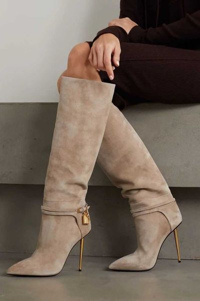 boots lady heels party tom-fords -boot calf leathers winter booty padlock and gold womens pointy toe wedding boot dress long pumps 35-42 hig, Black
boots lady heels party tom-fords -boot calf leathers winter booty padlock and gold womens pointy toe wedding boot dress long pumps 35-42 hig, Black