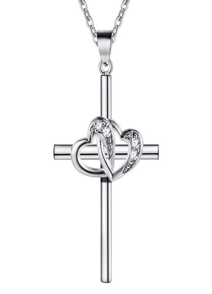 whole low 925 sterling silver plated heart cross pendant necklace with zircon fashion party accessories christmas gifts 5566059
whole low 925 sterling silver plated heart cross pendant necklace with zircon fashion party accessories christmas gifts 5566059
