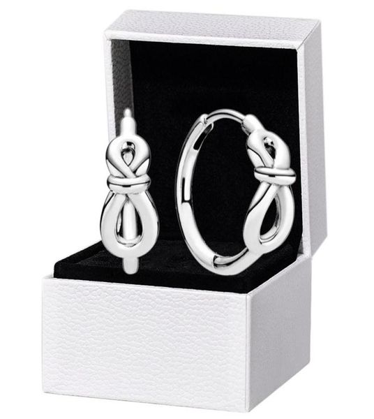 925 sterling silver infinity knot hoop earrings original box for women girls earring2306255, Golden;silver
925 sterling silver infinity knot hoop earrings original box for women girls earring2306255, Golden;silver