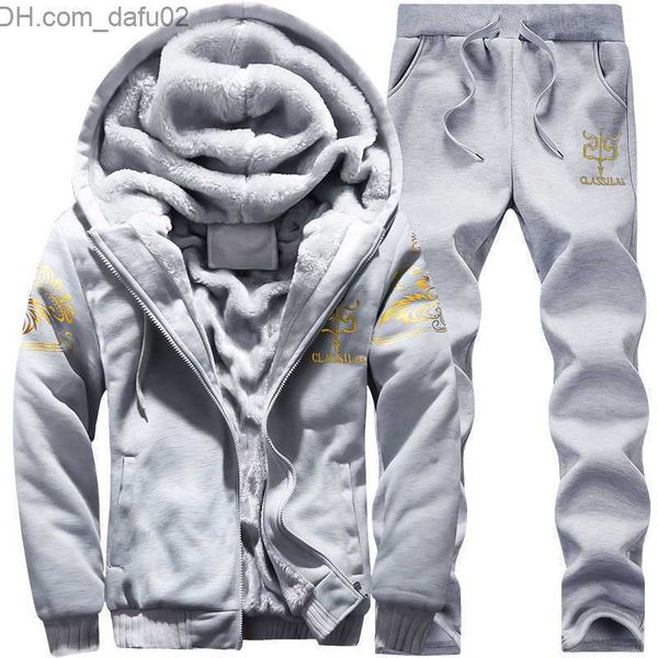 men's tracksuits bolubao winter thick men sports suit tracksuit hooded sportswear zipper cardigan hooded+elastic pants casual men set y, Gray
men's tracksuits bolubao winter thick men sports suit tracksuit hooded sportswear zipper cardigan hooded+elastic pants casual men set y, Gray