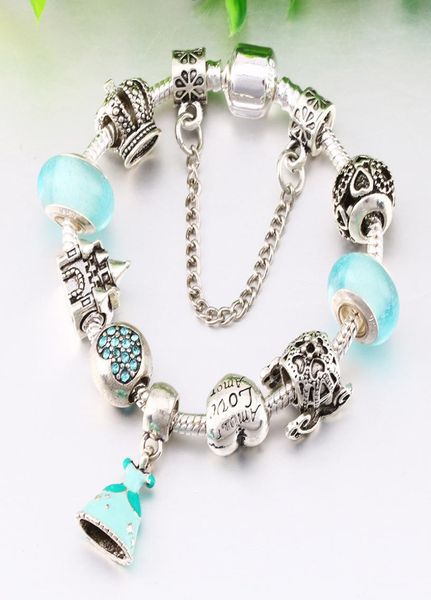 diy strands bracelet light blue dispersion bead and princess skirt pendant jewelry whole1186899, Black
diy strands bracelet light blue dispersion bead and princess skirt pendant jewelry whole1186899, Black