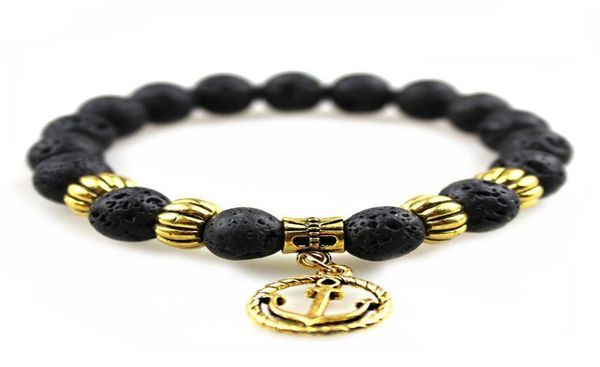 men bracelet natural black tibetan buddha bead bracelet lava stone with anchor beads golden anchor charms bracelet jewelry gift5412492
men bracelet natural black tibetan buddha bead bracelet lava stone with anchor beads golden anchor charms bracelet jewelry gift5412492