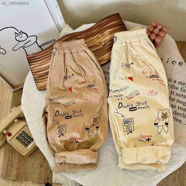 summer new children girl fashion graffiti pants cute bear print trousers for boys harem pants cotton sweatpants l230518, Blue
summer new children girl fashion graffiti pants cute bear print trousers for boys harem pants cotton sweatpants l230518, Blue