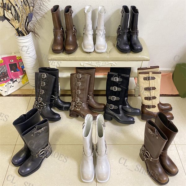 designer shoes martin bootss belt buckle trim cowhide leather knee boots chunky heel zip knight boots fashion square toe ankle booties for w, Black
designer shoes martin bootss belt buckle trim cowhide leather knee boots chunky heel zip knight boots fashion square toe ankle booties for w, Black