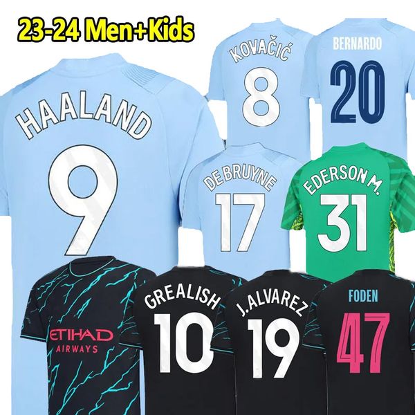 23 24 haaland soccer jerseys mans cities final istanbul kit mahrez grealish de bruyne foden football shirt kids 2023 2024 j.alvarez manchest, Black;yellow
23 24 haaland soccer jerseys mans cities final istanbul kit mahrez grealish de bruyne foden football shirt kids 2023 2024 j.alvarez manchest, Black;yellow