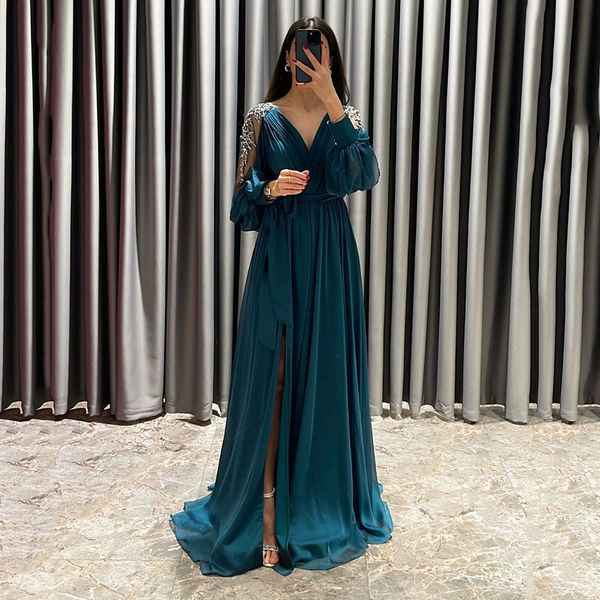 new navy blue women's evening dress 2023 long sleeves v-neck beads lace split prom formal party gowns robe de soiree vestido largo, Black;red
new navy blue women's evening dress 2023 long sleeves v-neck beads lace split prom formal party gowns robe de soiree vestido largo, Black;red