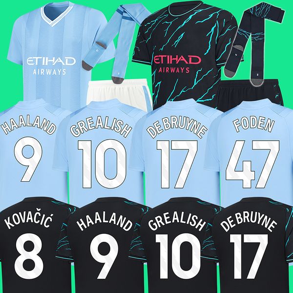 23 24 mans cities soccer jerseys haaland alvarez 2023 2024 grealish foden football shirt de bruyne bernardo mahrez rodrigo manchesters men k, Black;yellow
23 24 mans cities soccer jerseys haaland alvarez 2023 2024 grealish foden football shirt de bruyne bernardo mahrez rodrigo manchesters men k, Black;yellow