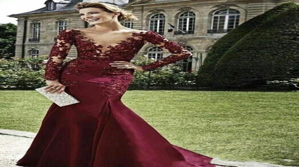 2020 new vestidos de dark red evening dress burgundy long sleeves lace beads mermaid prom dress deep v neck formal gown3222469, Black;red
2020 new vestidos de dark red evening dress burgundy long sleeves lace beads mermaid prom dress deep v neck formal gown3222469, Black;red