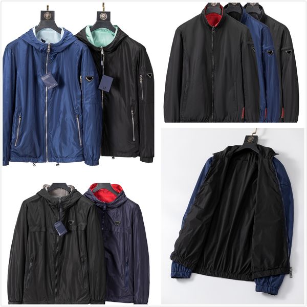 reversible men's jacket hooded autumn/winter black trench stylish zipper triangle brand letter print 3xl, Black;brown
reversible men's jacket hooded autumn/winter black trench stylish zipper triangle brand letter print 3xl, Black;brown