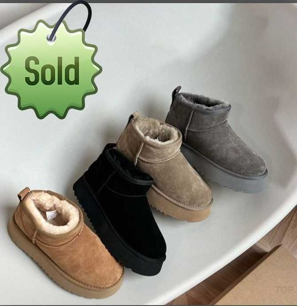 boots ug ultra mini platform boot uggly wgg designer woman winter ankle australia snow thick bottom real leather warm fluffy booties withugh, Black
boots ug ultra mini platform boot uggly wgg designer woman winter ankle australia snow thick bottom real leather warm fluffy booties withugh, Black