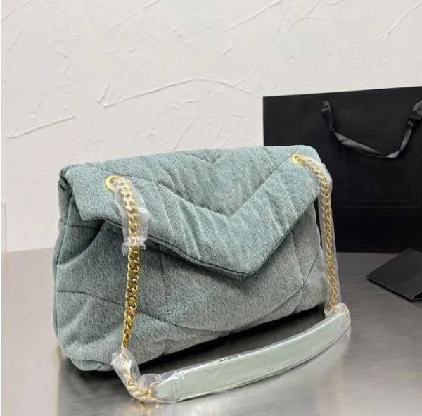 women handbag loulou puffer bag denim flap bags genuine messenger crossbody chain shoulder bag woman purse key card wallet totes backpack
women handbag loulou puffer bag denim flap bags genuine messenger crossbody chain shoulder bag woman purse key card wallet totes backpack