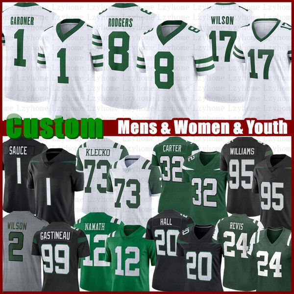 mens aaron rodgers ahmad sauce gardner football jersey breece hall garrett wilson quinnen williams new yorks joe klecko jetes allen lazard j
mens aaron rodgers ahmad sauce gardner football jersey breece hall garrett wilson quinnen williams new yorks joe klecko jetes allen lazard j