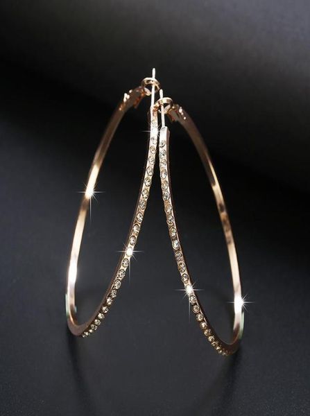 hoop huggie fashion earrings with rhinestone big circle simple gold color loop for women4278035, Golden;silver
hoop huggie fashion earrings with rhinestone big circle simple gold color loop for women4278035, Golden;silver