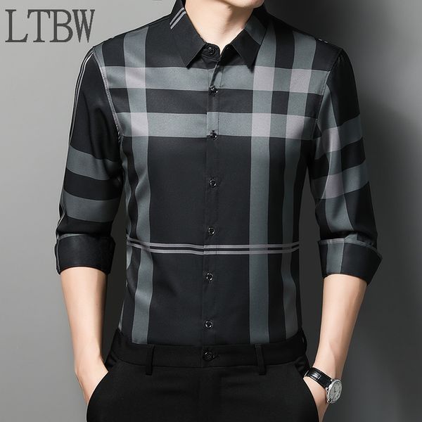 men's tracksuits striped cotton long sleeve shirt men company uniform ironless business shirts summer casual fashion 230724, Gray
men's tracksuits striped cotton long sleeve shirt men company uniform ironless business shirts summer casual fashion 230724, Gray