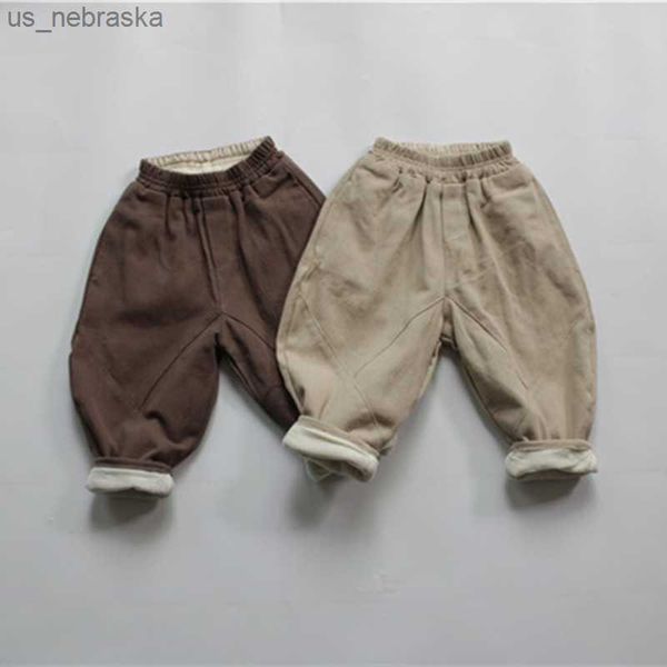 new winter korean style baby boys thicken warm haren pants children clothes solid color toddlers kids casual trousers l230518, Blue
new winter korean style baby boys thicken warm haren pants children clothes solid color toddlers kids casual trousers l230518, Blue