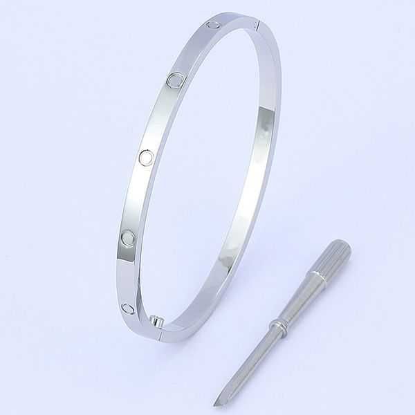 with box 4mm thin silver designer bracelets bangles for women men steel gold screwdriver bracelets lovers bracelet 16-19cmyq94, Black
with box 4mm thin silver designer bracelets bangles for women men steel gold screwdriver bracelets lovers bracelet 16-19cmyq94, Black