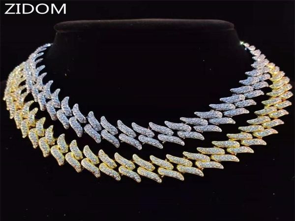 men hip hop chain necklace 20mm thorn shape chains iced out bling male fashion hiphop jewelry for birthday gift 220222205a3602185, Silver
men hip hop chain necklace 20mm thorn shape chains iced out bling male fashion hiphop jewelry for birthday gift 220222205a3602185, Silver