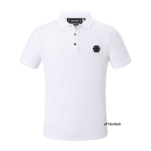 color plein philipps design men's polos 9011 summer leisure polo t-shirt lapel pp cotton slim simple short sleeve fashion, White;black
color plein philipps design men's polos 9011 summer leisure polo t-shirt lapel pp cotton slim simple short sleeve fashion, White;black