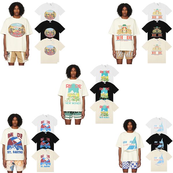 23ss rhude mens t shirt tess designer casual fashion short sleeve europe america men women round neck tshirts coconut tree racing print high, White;black
23ss rhude mens t shirt tess designer casual fashion short sleeve europe america men women round neck tshirts coconut tree racing print high, White;black