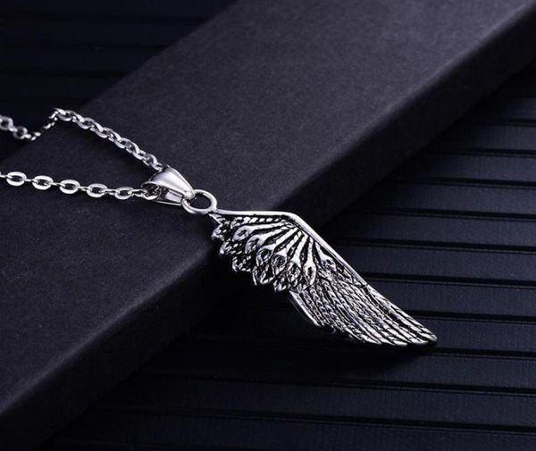 long necklace men wing pendants stainless steel gifts for accessories feather chain fashion punk jewelry whole pendant necklac1367757, Silver
long necklace men wing pendants stainless steel gifts for accessories feather chain fashion punk jewelry whole pendant necklac1367757, Silver
