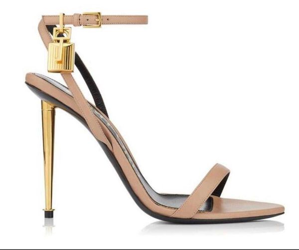 leather tom-fords narrow sandal high-heeled brand sandals designer women's heel word high naked heeled luxury shoes sandals metal padlo, Black
leather tom-fords narrow sandal high-heeled brand sandals designer women's heel word high naked heeled luxury shoes sandals metal padlo, Black