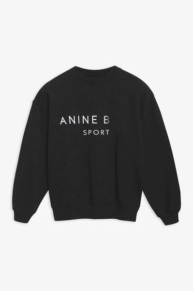 anine ab bing sweatshirt letter printing sports hoodie inner fleece round neck black women's sweater sportswear
anine ab bing sweatshirt letter printing sports hoodie inner fleece round neck black women's sweater sportswear