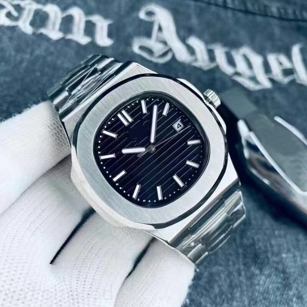 5711 nautilus men watch square mechanical watches plated gold montre homme luminous sapphire trendy wristwatch bussiness waterproof dh06 e23, Slivery;brown
5711 nautilus men watch square mechanical watches plated gold montre homme luminous sapphire trendy wristwatch bussiness waterproof dh06 e23, Slivery;brown