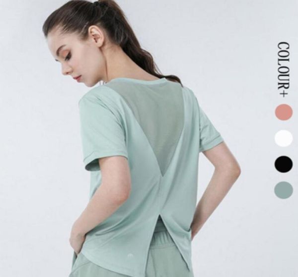 lul yoga sports shortsleeved women039s fitness sports mesh stitching hollow beautiful back breathable sweatabsorbing tshirt3235221
lul yoga sports shortsleeved women039s fitness sports mesh stitching hollow beautiful back breathable sweatabsorbing tshirt3235221