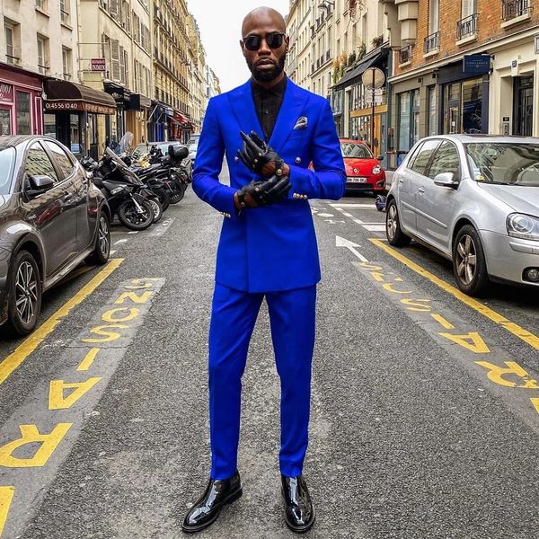 blue fashion groomsmen wedding tuxedos slim fit mens suits 2 pieces sets double breasted blazers formal suit with jacket pants, Black;gray
blue fashion groomsmen wedding tuxedos slim fit mens suits 2 pieces sets double breasted blazers formal suit with jacket pants, Black;gray
