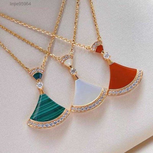 pendant necklaces 925 sterling silver fritillaria malachite small skirt necklace fashion jewelry
pendant necklaces 925 sterling silver fritillaria malachite small skirt necklace fashion jewelry