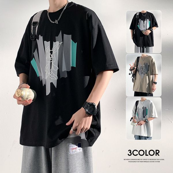 men's casual shirts 2023 men summer vintage tshirts streetwear workwear american retro print loose short sleeves tshirts cotton tees 23, White;black
men's casual shirts 2023 men summer vintage tshirts streetwear workwear american retro print loose short sleeves tshirts cotton tees 23, White;black