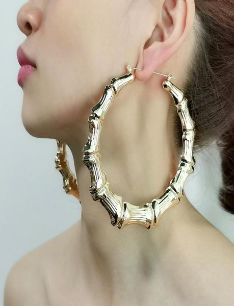 whole 100mm metal bamboo large hoop earrings gold color round alloy statement big earrings punk jewelry 20206703088, Golden;silver
whole 100mm metal bamboo large hoop earrings gold color round alloy statement big earrings punk jewelry 20206703088, Golden;silver