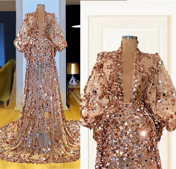luxury mermaid prom dresses shining designer sequined long sleeve vneck hollow beaded custom made formal party gowns vestido de b5678755, Black
luxury mermaid prom dresses shining designer sequined long sleeve vneck hollow beaded custom made formal party gowns vestido de b5678755, Black