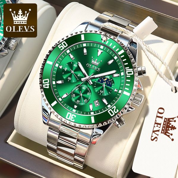 wristwatches olevs mens watches fashion waterproof quartz wrist watch men brand luxury stainless steel strap sport date clock male 230724, Slivery;brown
wristwatches olevs mens watches fashion waterproof quartz wrist watch men brand luxury stainless steel strap sport date clock male 230724, Slivery;brown
