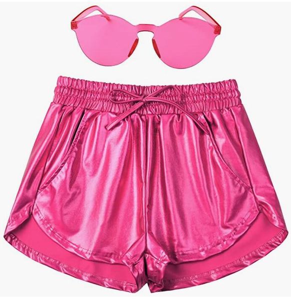 women's pants girls summer shiny beachwear reflective shorts with drawstring women yoga running exercise fitness shorts short pants, Black;white
women's pants girls summer shiny beachwear reflective shorts with drawstring women yoga running exercise fitness shorts short pants, Black;white