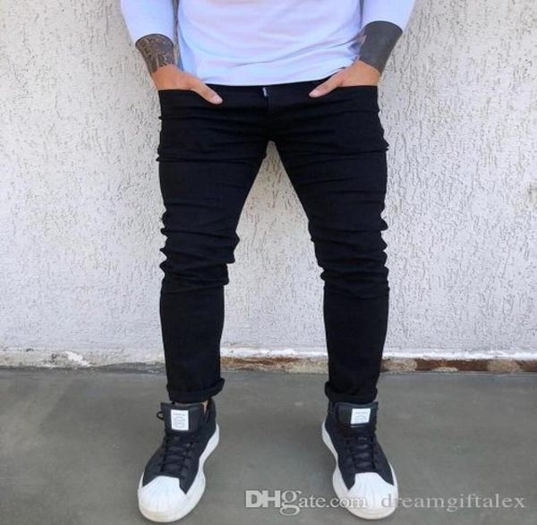 2018 ripped men skinny jeans streetwear hip hop stretch hole pants trouses elastic skinny slim fit denim trousers1437745, Blue
2018 ripped men skinny jeans streetwear hip hop stretch hole pants trouses elastic skinny slim fit denim trousers1437745, Blue