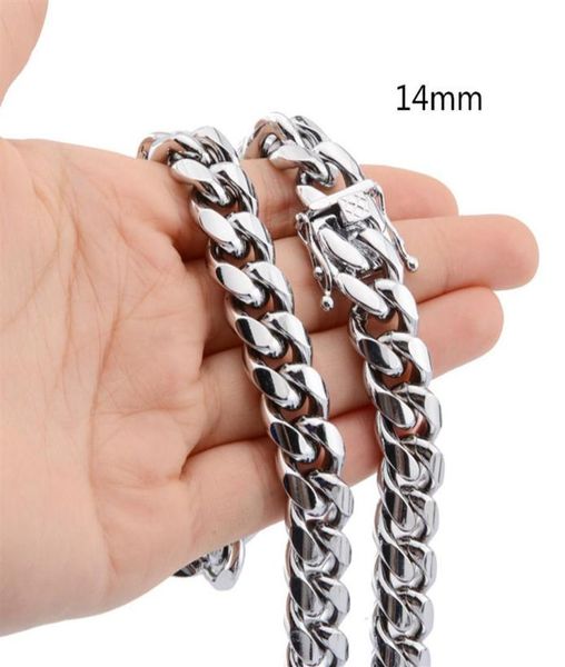 14mm boys men039s silver color stainless steel curb cuban link miami chain necklace rapper jewelry 740inch268w9602272
14mm boys men039s silver color stainless steel curb cuban link miami chain necklace rapper jewelry 740inch268w9602272
