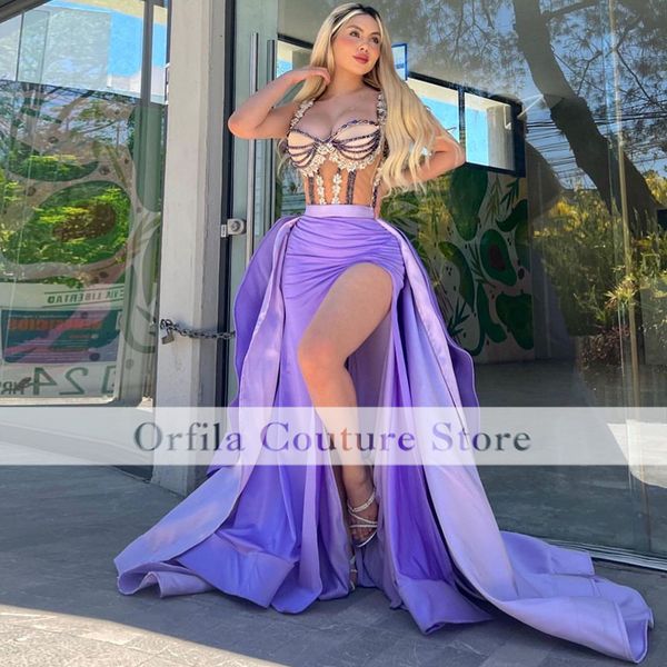 dubai prom dress mermaid slit spaghetti straps evening party gowns beads crystal arabic ceremony gowns for women, Black
dubai prom dress mermaid slit spaghetti straps evening party gowns beads crystal arabic ceremony gowns for women, Black
