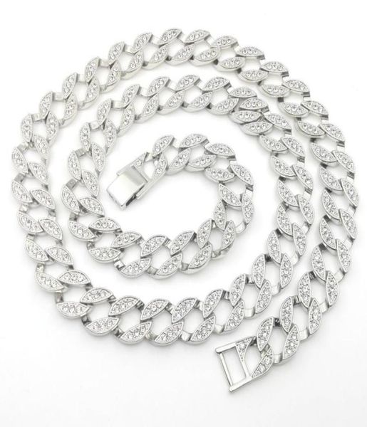 14k white solid fine gold finish iced out cuban miami chain link micro pave lab diamond necklace long 30inch 15mm wide6037318, Black
14k white solid fine gold finish iced out cuban miami chain link micro pave lab diamond necklace long 30inch 15mm wide6037318, Black