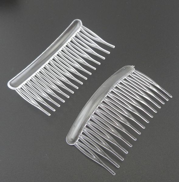20pcs 15teeth medium size 45cm80cm white clear plain plastic hair combs for diy hair accessoriesside combs for bridal wedding5506708, White;golden
20pcs 15teeth medium size 45cm80cm white clear plain plastic hair combs for diy hair accessoriesside combs for bridal wedding5506708, White;golden