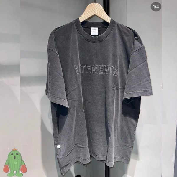 mens tshirts vintage washed black vetements tshirts letter embroidery short sleeve vtm casual loose for men women 230724, White;black
mens tshirts vintage washed black vetements tshirts letter embroidery short sleeve vtm casual loose for men women 230724, White;black