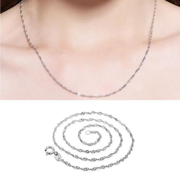 925 sterling silver smooth water wave chains women luxury choker necklaces fashion jewelry in bulk size 16 18 20 inches7005050
925 sterling silver smooth water wave chains women luxury choker necklaces fashion jewelry in bulk size 16 18 20 inches7005050