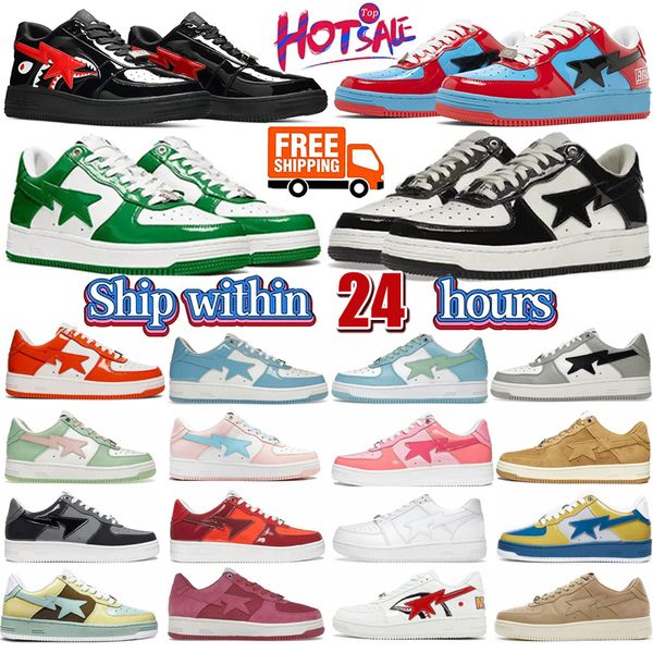 men women designer casual shoes nigo sta low shoe block shark black white teal brown yellow suede patent leather blue mens womens train jogg
men women designer casual shoes nigo sta low shoe block shark black white teal brown yellow suede patent leather blue mens womens train jogg