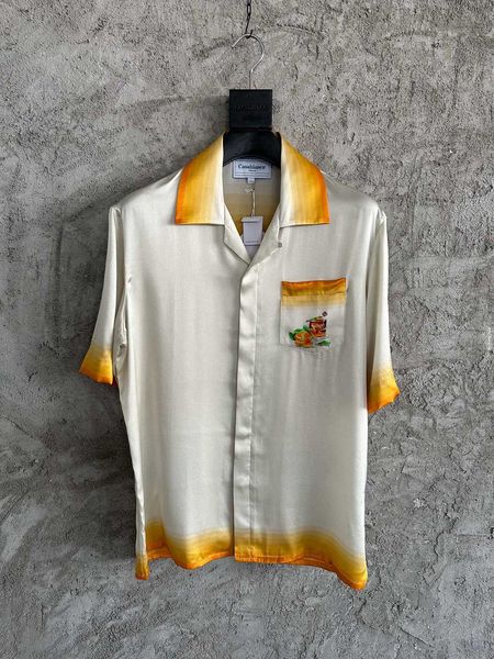 casablanca button up shirt 2023ss porthole pattern silk short sleeved shirt silk fabric high-definition digital direct spray printing, White;black
casablanca button up shirt 2023ss porthole pattern silk short sleeved shirt silk fabric high-definition digital direct spray printing, White;black