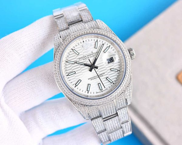 luxury oyster perpetual watch for men olex 41mm n07g jasonoo7 ladies brand full diamond uhr dial iced out montre sapphire with box, Slivery;brown
luxury oyster perpetual watch for men olex 41mm n07g jasonoo7 ladies brand full diamond uhr dial iced out montre sapphire with box, Slivery;brown