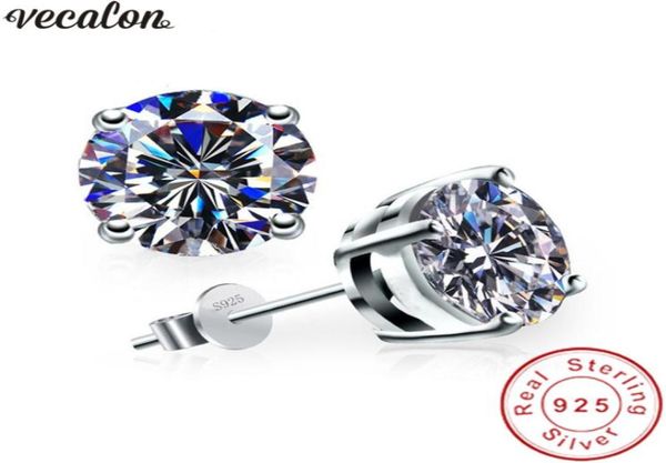 classic 4 claws earring 3ct diamond 925 sterling silver party wedding stud earrings for women fashion jewelry6487482, Golden;silver
classic 4 claws earring 3ct diamond 925 sterling silver party wedding stud earrings for women fashion jewelry6487482, Golden;silver