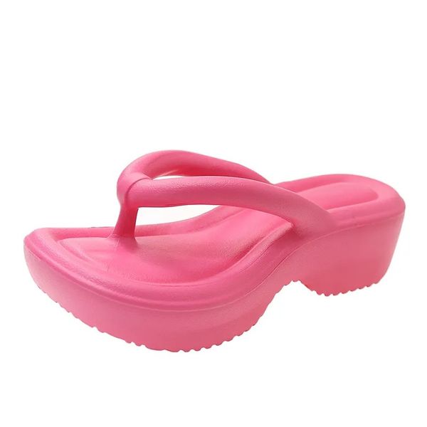 thick soled eva slippers womens summer fashion feeling of cloud soft korean platform heels wear slip proof flip flops sandal red black pink
thick soled eva slippers womens summer fashion feeling of cloud soft korean platform heels wear slip proof flip flops sandal red black pink