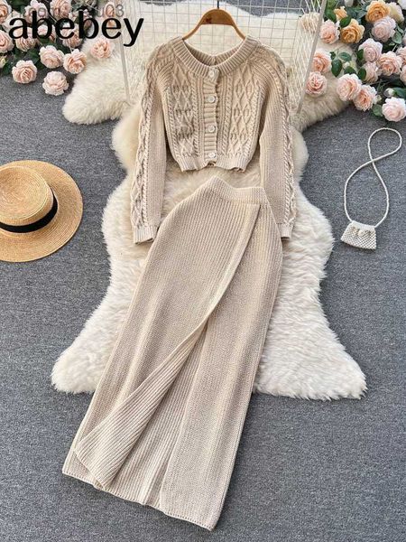 two piece dress two piece dress set women long sleeve crop cardigan pencil skirt 2 pc sets sweater knitted winter sui 221122 z230725, White
two piece dress two piece dress set women long sleeve crop cardigan pencil skirt 2 pc sets sweater knitted winter sui 221122 z230725, White