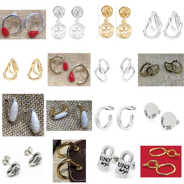 2023 uno de 50 plated jewelry sheet stud earring spanish original fashion 925 silver 14k gold round pin earrings festval, Golden;silver
2023 uno de 50 plated jewelry sheet stud earring spanish original fashion 925 silver 14k gold round pin earrings festval, Golden;silver
